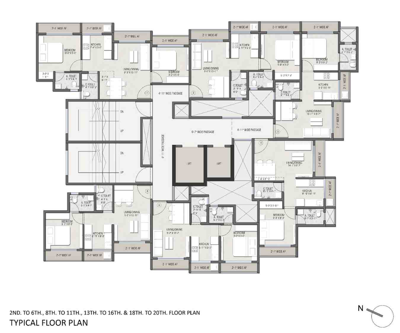 Typical Floor Plan